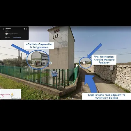 Nyaraló Autentica Masseria Pugliese Putignano